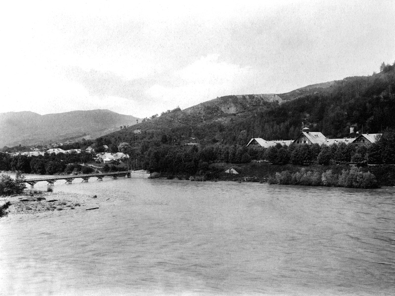 Foto de context: Călimănești, 1901–1904; imaginea nu surprinde ediția 2026 a festivalului «Cântecele Oltului».